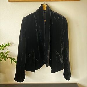 Velvet jacket by Cynthia